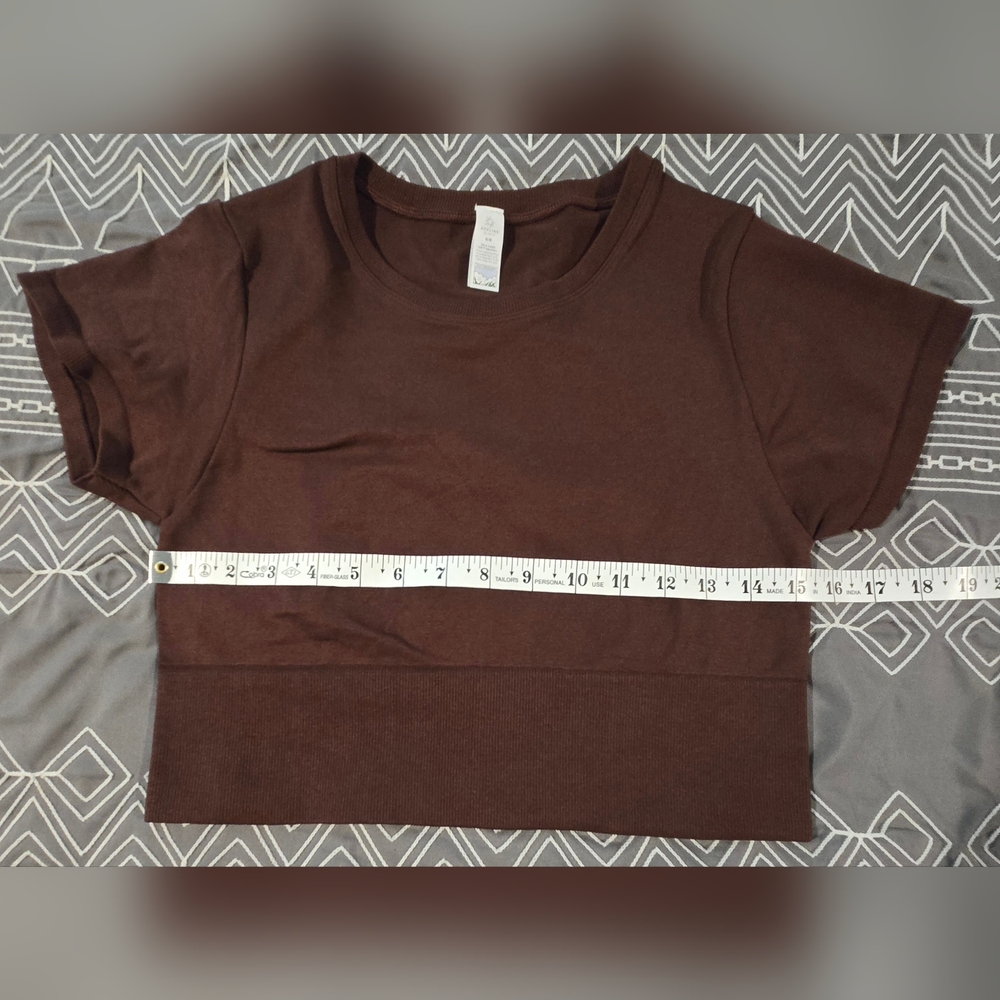 Offline By Aries Sidewalk Seamless Cropped T-Shirt Size Medium - Picture 5 of 8